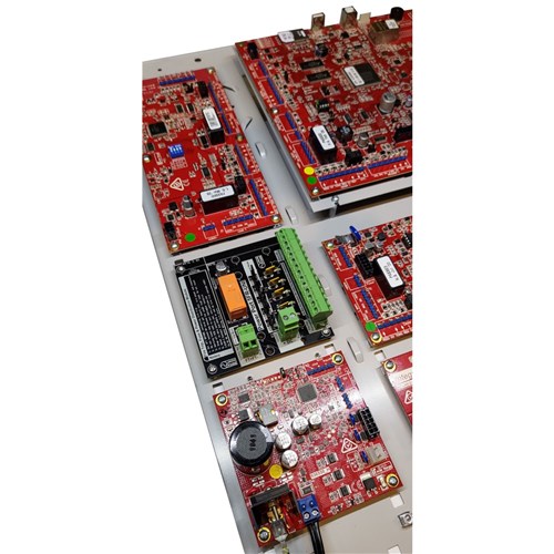 Jack Fuse Power Port 5 Way Power Distribution Module with Fire Trip, Self Healing Fuses - PP5FR-UNI