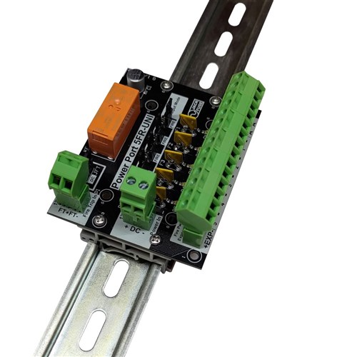 Jack Fuse Din Rail Mounting Kit to suit Power Port Modules - PPDIN1