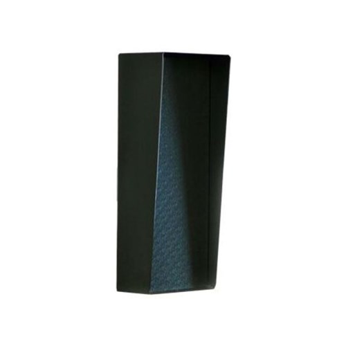 RIK Bollards Single Black Rainhood Housing - RIKBOX-BLACK