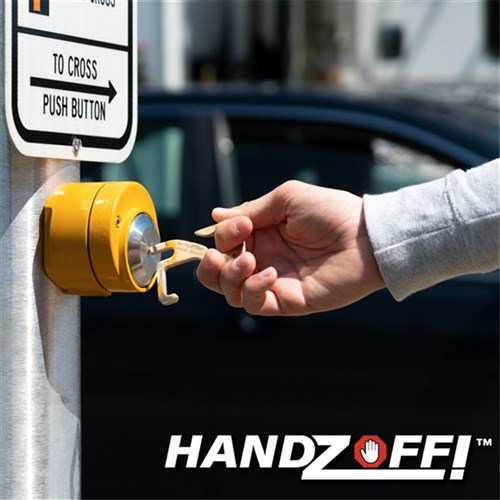 SILCA KEYRING HANDZOFF BRASS MATERIAL RTO SAFE