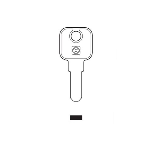 Silca Key Blank for Borg Cam Locks and small dimple key cylinders BOL1