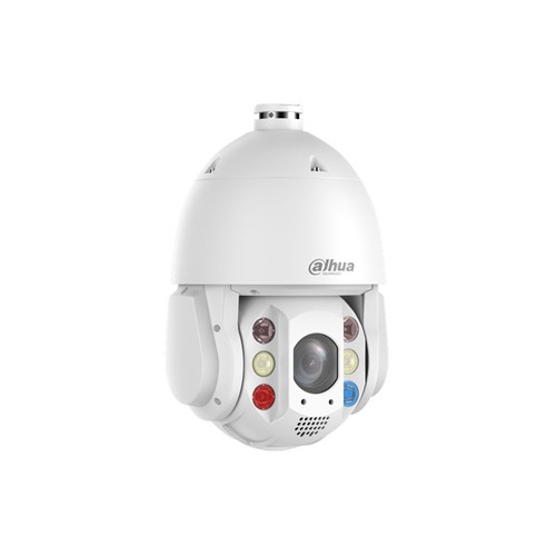 Dahua WizSense Series 4MP TiOC Active Deterrence 4G PTZ Network Camera with 32x Optical Zoom, Starlight Technology and Auto-Tracking, IP66 - DH-SD6C3432GB-HNR-AGQ-PV1-EAU
