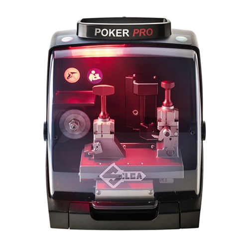 Silca Poker Pro electronic key cutting machine for duplicating flat household and automotive keys D851467ZB