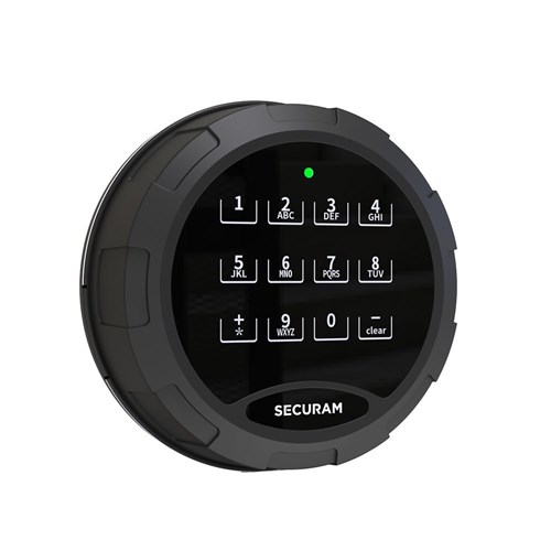 Securam SafeLogic Wifi Entry Pad Matt Black EC-W2301A-MB
