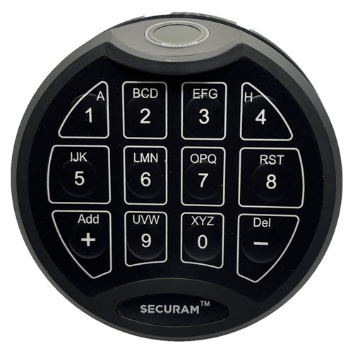 SECURAM SCANLOGIC BASIC - BLACK KEYPAD ONLY