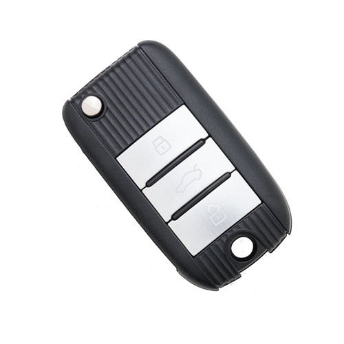 Silca Automotive Key and Remote for MG ZS with 3 Buttons ID49-1C and HU100 Flip Blade