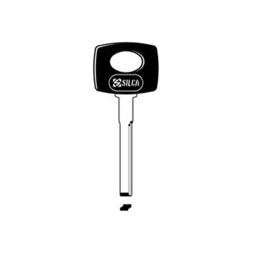 Silca HU55P Key Blank with Plastic Head for Mercedes Cars