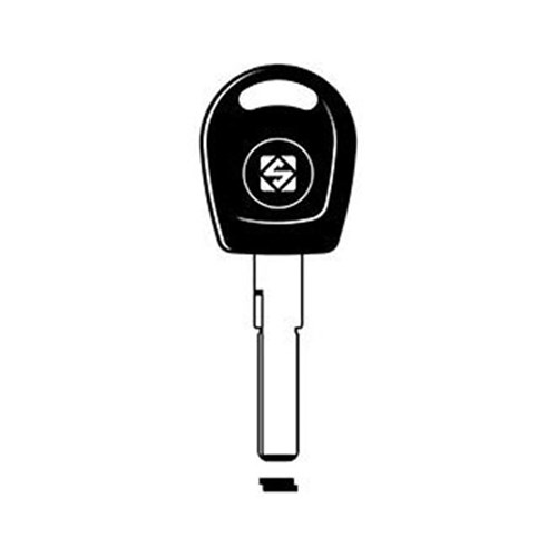 Silca HU66P Key Blank with Plastic Head for Audi, Ford, Great Wall, MG, Porsche and Volkswagen Cars