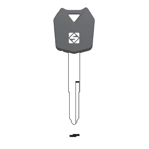 Silca KW14TE Transponder Blank for Kawasaki and other motorbikes or scooters Empty Less Chip