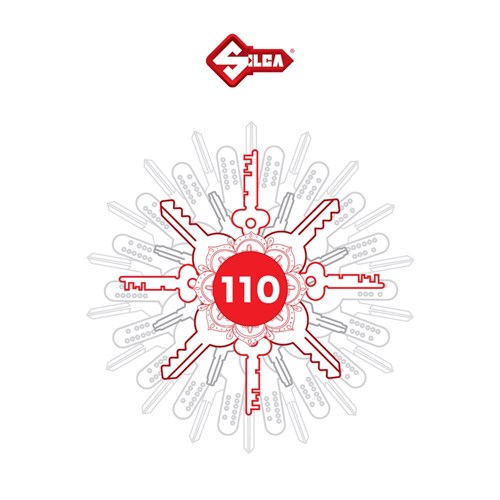 Silca Catalogue for Residential and Household Keys 2024 110 - P1LN