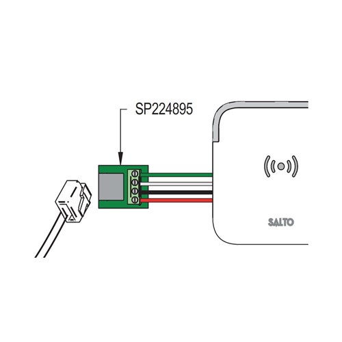 SALTO XS4 2.0 WRDBxx RJ45 CONNECTING CIRCUIT ADAPTOR