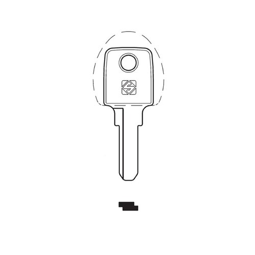 Silca RC26R Key Blank for Cyber Lock & Other Cupboard Lock Cylinders (Packet of 10)