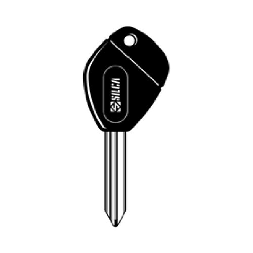 Silca SX9CP Key Blank with Plastic Head - *Sold in Box of 25EA*
