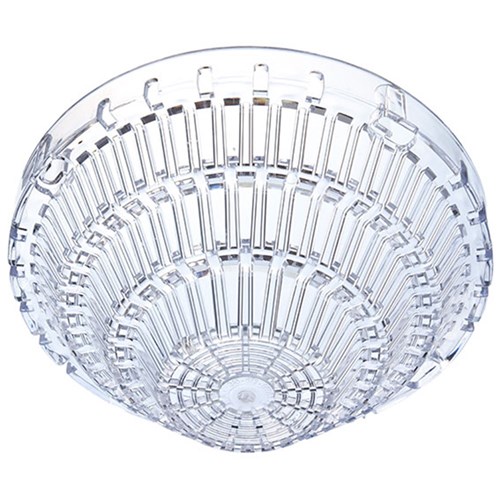 STI Polycarbonate Detector Stopper, Clear, Flush Mount 210Hx210Wx95Dmm - STI-8100