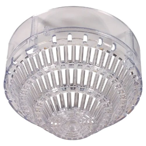 STI Polycarbonate Detector Stopper Surface Mount Clear 210Hx210Wx146Dmm - STI-8130