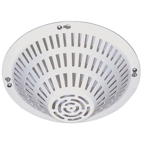 STI Steel Smoke Detector Stopper, White, Flush Mount 203Hx203Wx76Dmm - STI-8200-W
