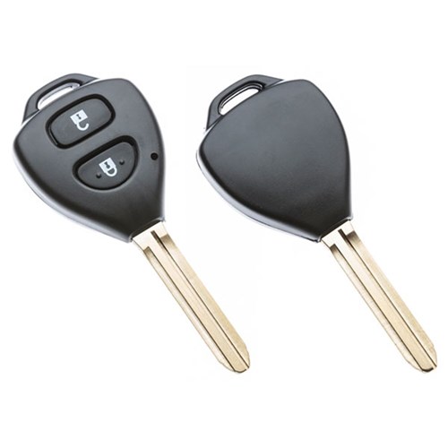 Silca Automotive Key and Remote Replacement Shell for 2 Button Toyota TOY43 Profile TOY43ARS2