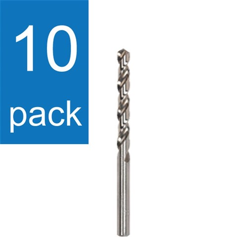 Sutton Silver Bullet Jobber Drill Bit HSS, Bulk Pack of 10, 6.5mm Diameter - D1010650
