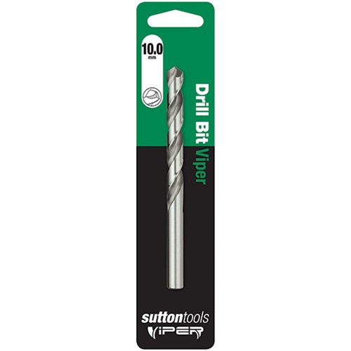 Sutton Viper Jobber Drill Bit HSS, 10.0mm Diameter - D1051000