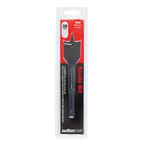 Sutton SupaBore Spade Bit, 30.0mm Diameter - D5013000
