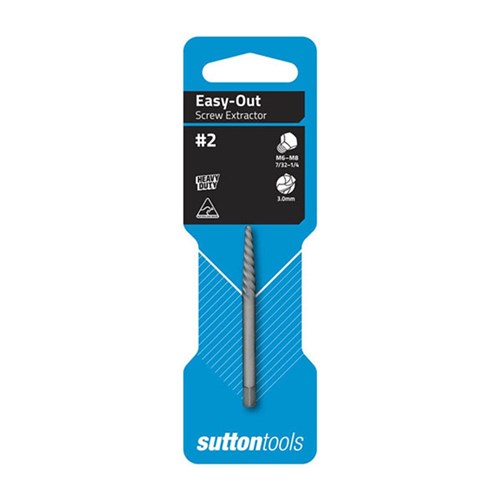 Sutton Ezy-Out Screw Extractor, 3.0mm Telepack of 1 - M6010002