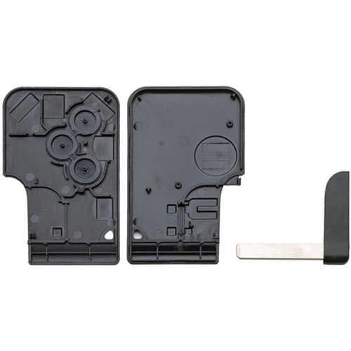 Silca Automotive Key and Remote Replacement Shell for Renault Slot 3 Button VA150 Profile VA150RS8