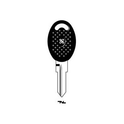 Silca ZD22RBP Key Blank with Plastic Head for Zadi, Motorbikes, Cars, Caravans and Various Locks