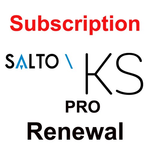 SALTO KS Pro Subscription Three Extra Large. Renewal must provide UID