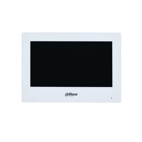 Dahua IP Indoor 7inch Residential/Apartment WiFi Intercom Touch Screen Monitor, White - DHI-VTH2621GW-WP