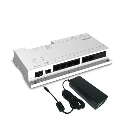 Dahua IP Intercom 6 Port PoE Switch, *Power supply included*