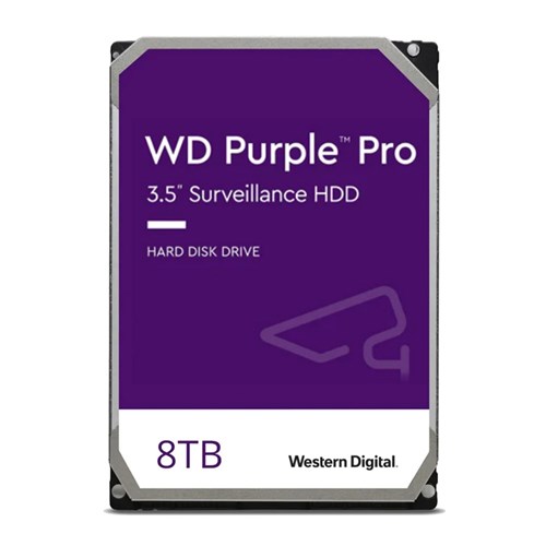 Western Digital 8TB Purple Pro 3.5inch Surveillance Hard Drive